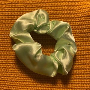 Pastel Green Scrunchie